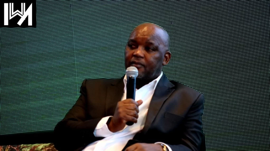 Pitso Mosimane at a Nedbank Cup event in Konka; Soweto
