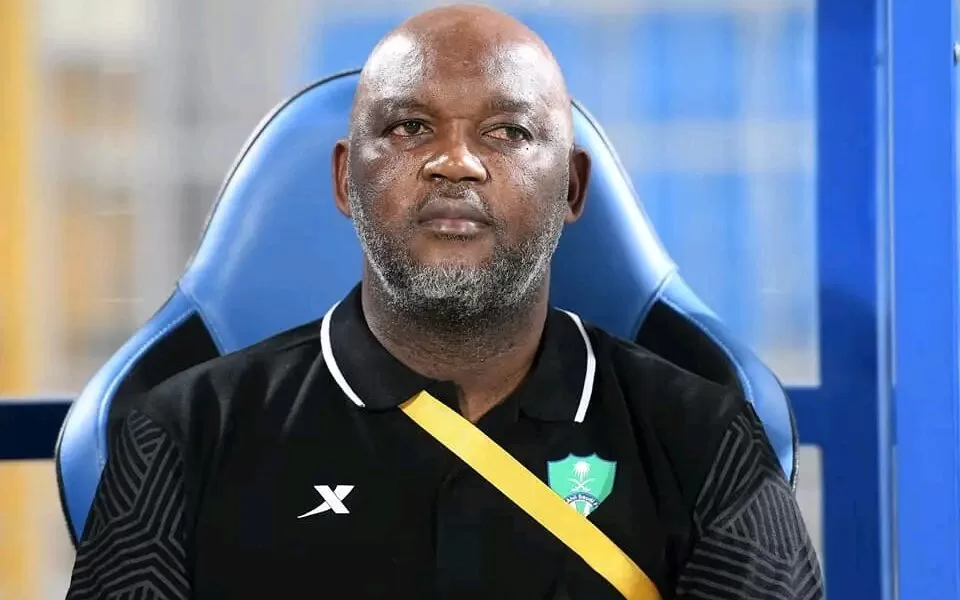 Pitso Mosimane during a game