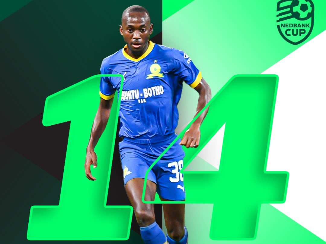 Peter Shalulile is now the Nedbank Cup all time top scorer with 14 goals
