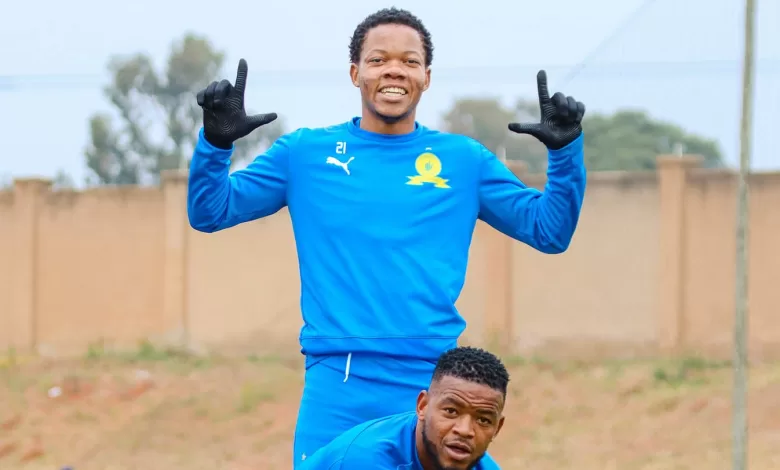 Sphelele Mkhulise in training