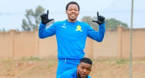 Sphelele Mkhulise in training