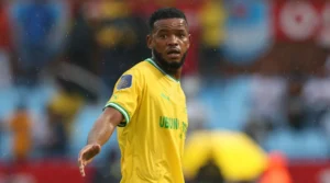 Sipho Mbule in action for Mamlelodi Sundowns
