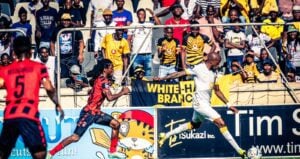 TS Galaxy taking on Kaizer Chiefs in a league game