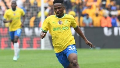 Cassius Mailula in action for Mamelodi Sundowns