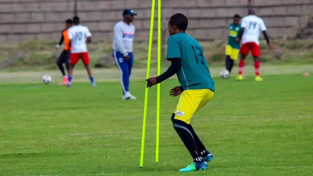 Secunda M Stars during a training session. 