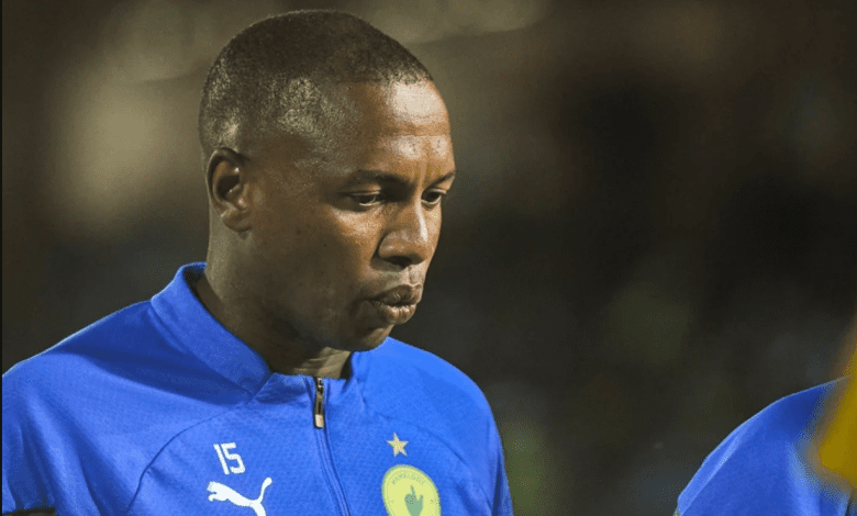 Andile Jali prior to a Mamelodi Sundowns game