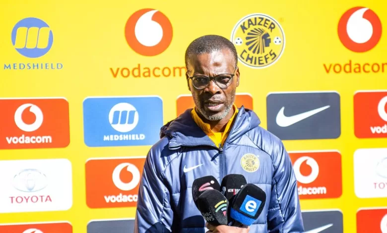 Kaizer Chiefs head coach Arthur Zwane.