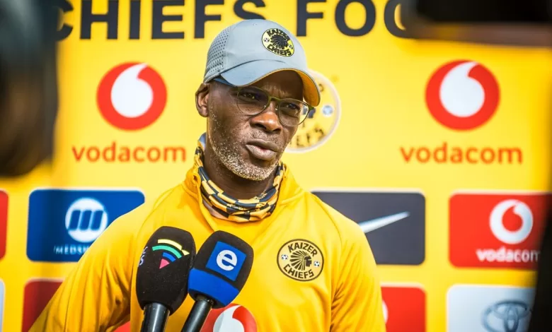 Kaizer Chiefs head coach Arthur Zwane.