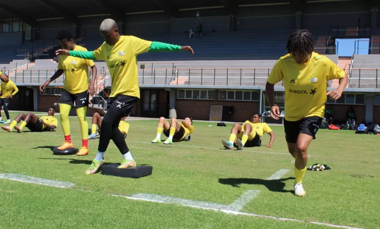 Banyana Banyana training in camp