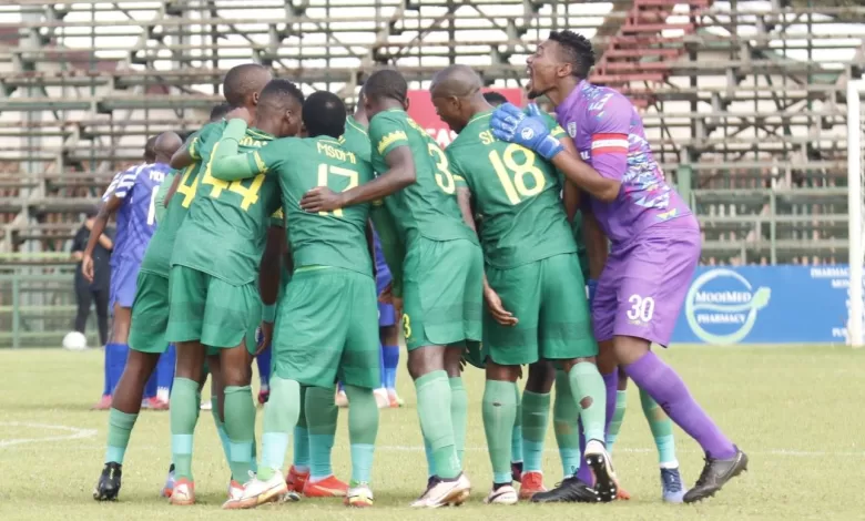 Baroka FC before kick-off