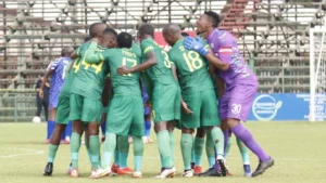 Baroka FC before kick-off