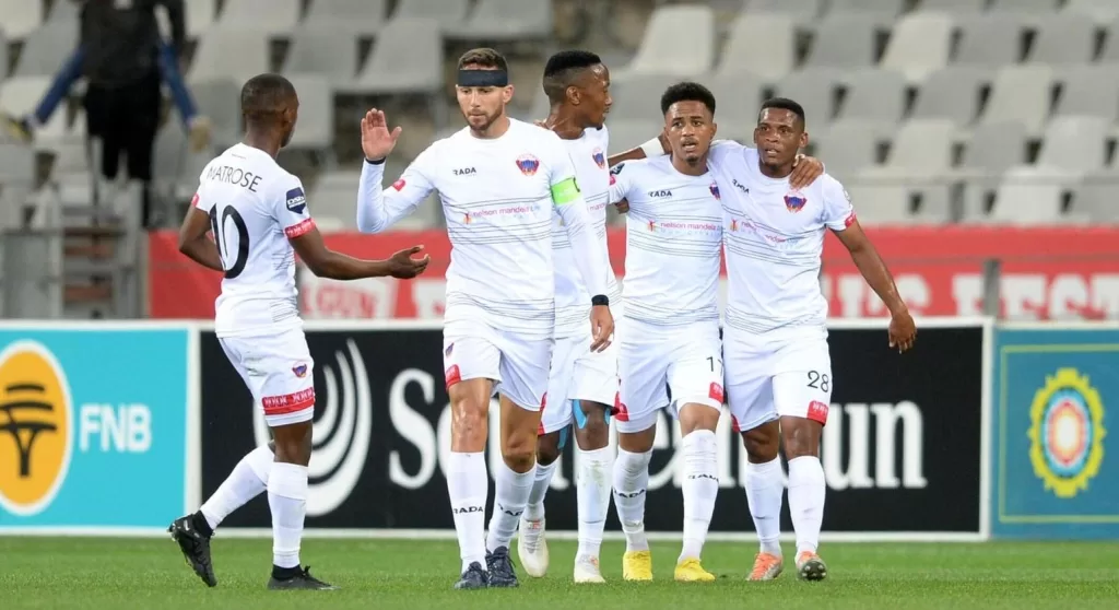 Chippa United during a game