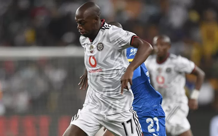 Evidence Makgopa in action for Orlando Pirates 