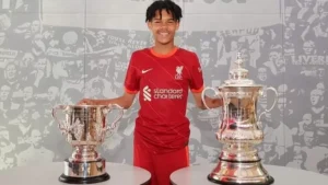 Liverpool skipper Gabriano Shelton left out for AFCON U17 tournament.