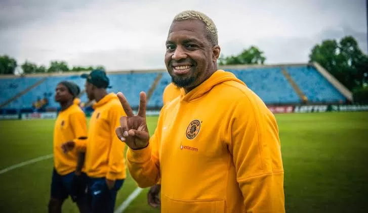 Itumeleng Khune in Kaizer Chiefs colours