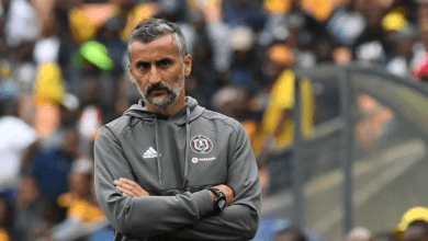 Orlando Pirates coach Jose Riveiro on the sidelines during a DStv Premiership encounter