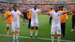 Kaizer Chiefs after a DStv Premiership match