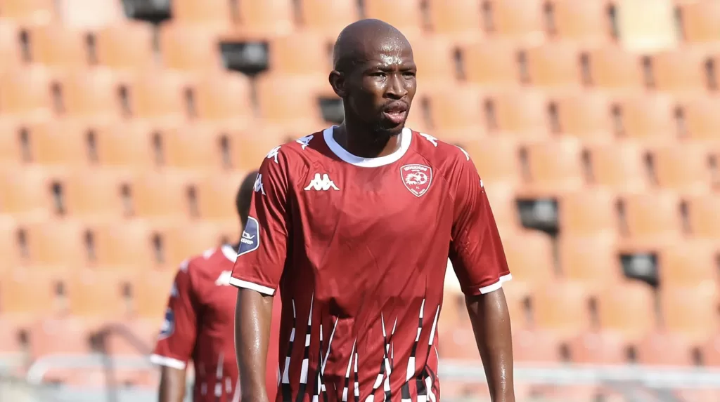 Kamohelo Mokotjo in action in the DStv Premiership. He is Brandon Truter's favourite 