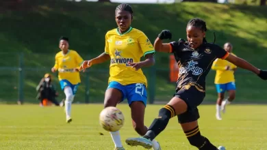 Mamelodi Sundowns in action against Royal AM Ladies