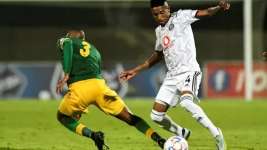 Monnapule Saleng in action against Golden Arrows