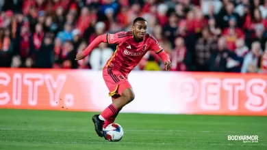 Njabulo Blom in action in the MLS