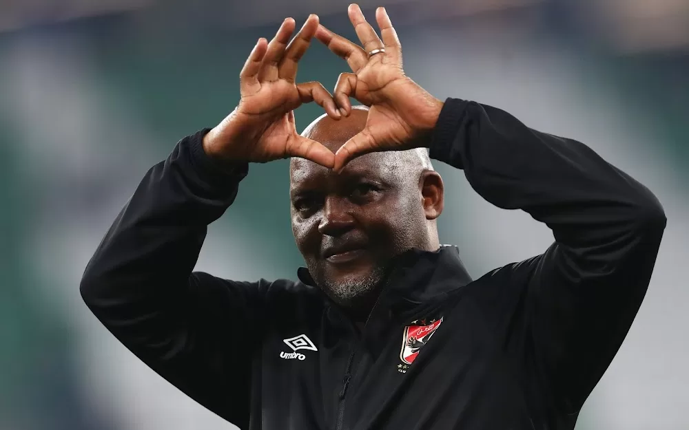 Former Bafana Bafana coach Pitso Mosimane during his stint at Al Ahly 