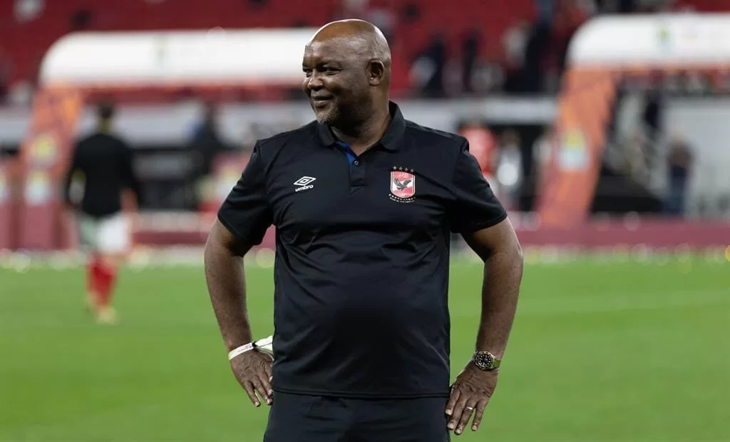 Pitso Mosimane during his Al Ahly stint