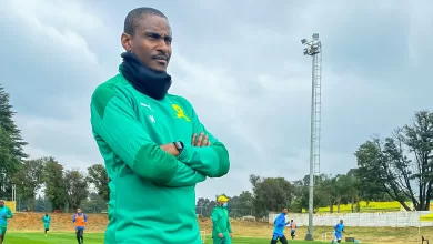 Mamelodi Sundowns Head coach, Rulani Mokwena.