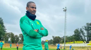 Mamelodi Sundowns Head coach, Rulani Mokwena.