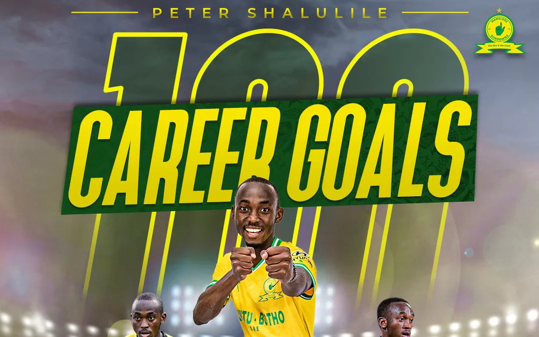Peter Shalulile hits the 100 goal mark