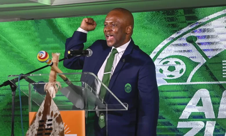 AmaZulu FC president Sandile during a press conference