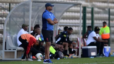 Shaun Bartlett, head coach of Cape Town Spurs during a Motsepe Foundation Championship 2022/23 game