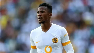 Kaizer Chiefs defender Siyabonga Ngezana in action in the DStv Premiership