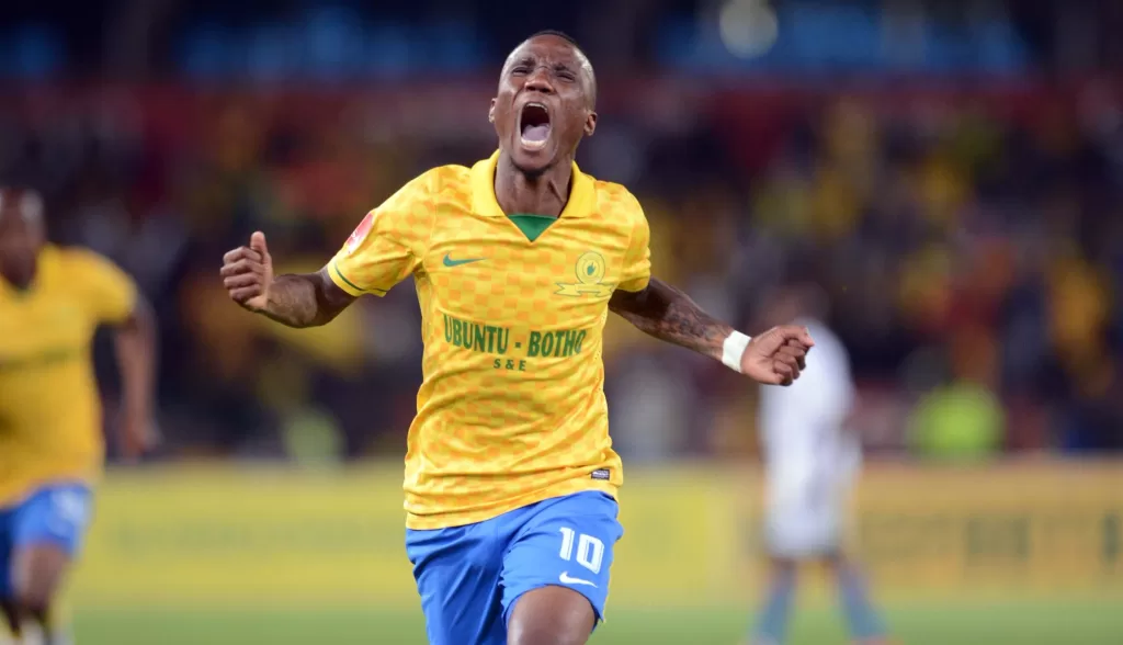 Teko Modise during his time with Mamelodi Sundowns