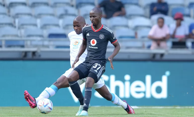 Orlando Pirates striker Terrence Dzvukamanja