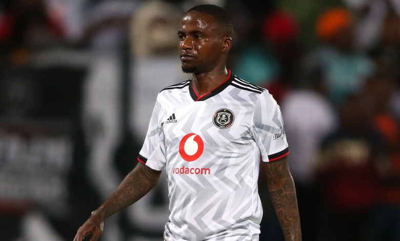 Thembinkosi Lorch in action for Orlando Pirates