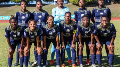 A group photo of UWC' Ladies' players