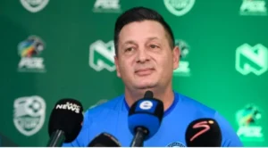 Richards Bay head coach Vasili Manousakis