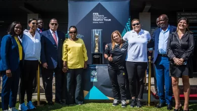 The FIFA Women's World Cup trophy tour in South Africa.