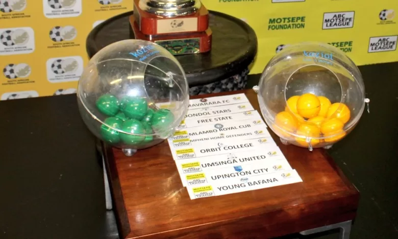 ABC Motsepe League Draw pots