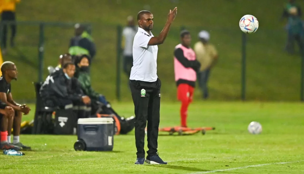 AmaZulu FC head coach Ayanda Dlamini