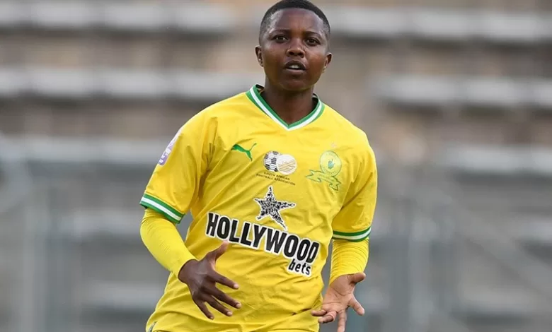 Bambanani Mbane in action for Sundowns Ladies