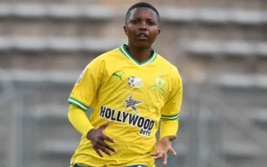 Bambanani Mbane in action for Sundowns Ladies