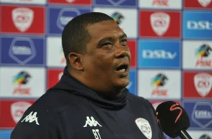 Coach of Sekhukhune United Brandon Truter