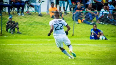 Daniel Msendami, who adores Khama Billiat playing soccer.