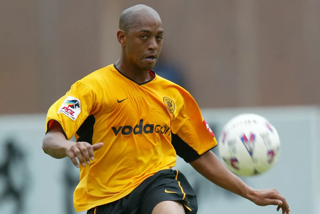 Ex-Kaizer Chiefs defender David Kannemeyer in action during his playing days