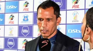 Fadlu davids addressing the media