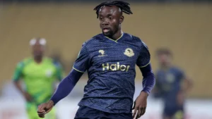 Fiston Mayele in action for Yanga