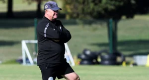 SuperSport United's head coach, Gavin Hunt.