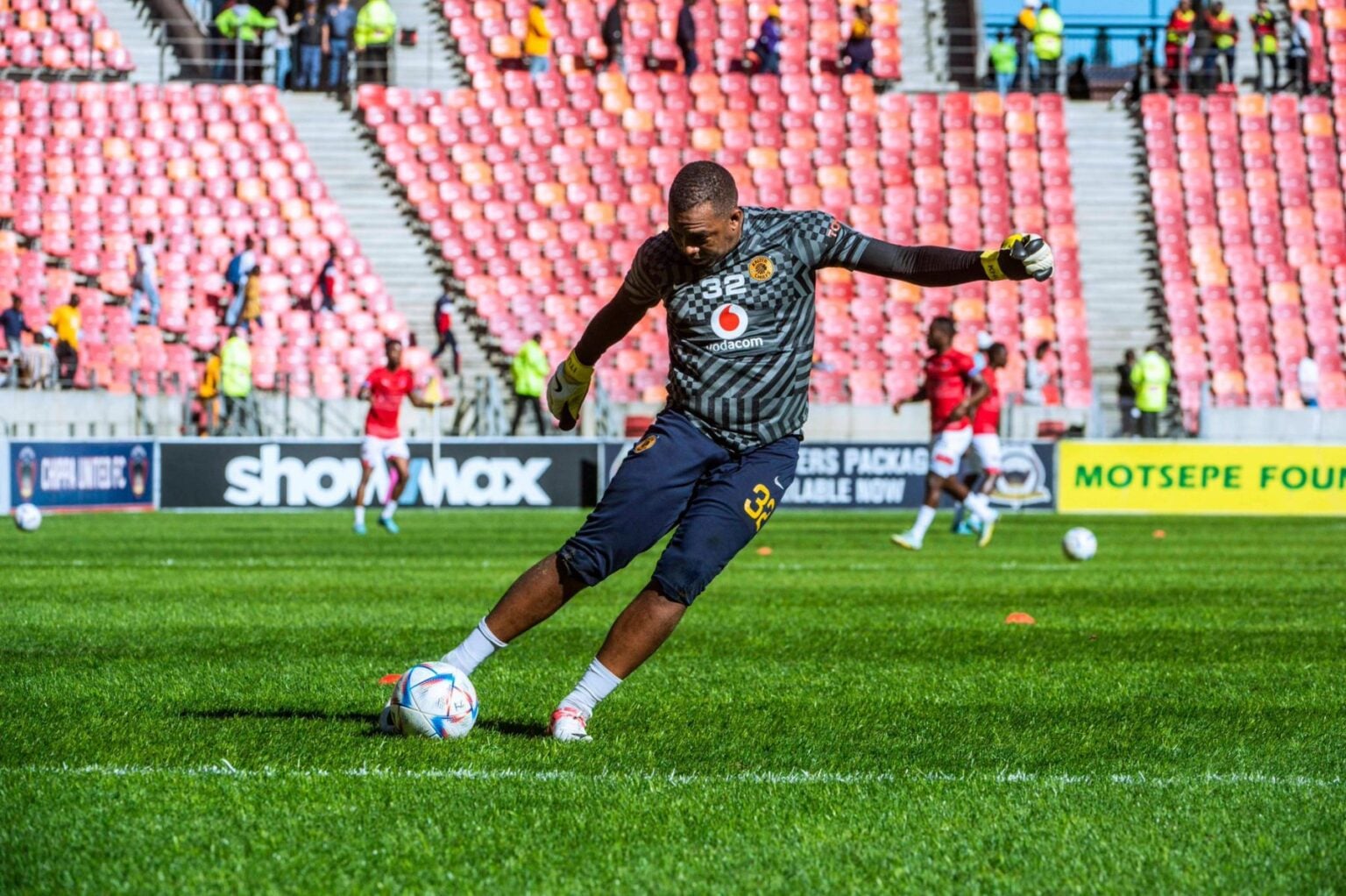 Itumeleng Khune of Kaizer Chiefs during a session